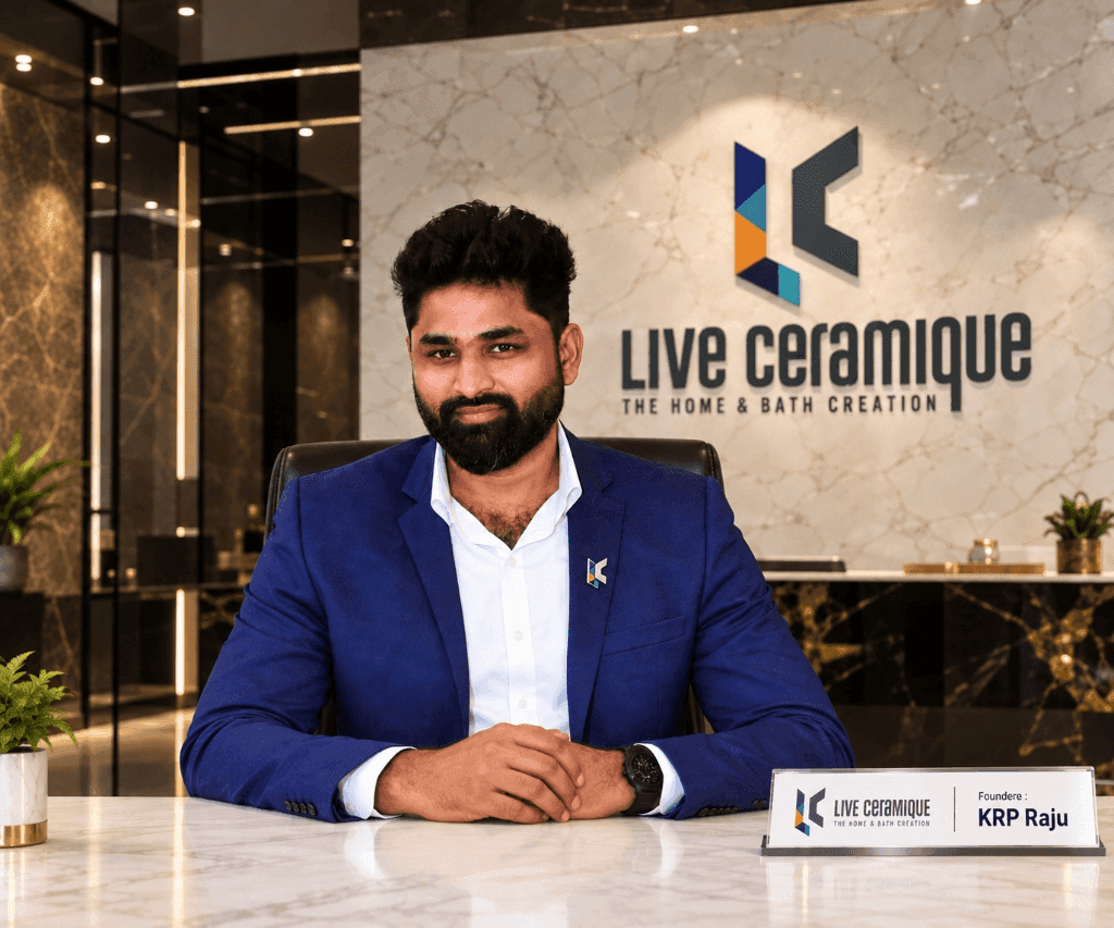KRP Raju, Founder of Live Ceramique, Hyderabad